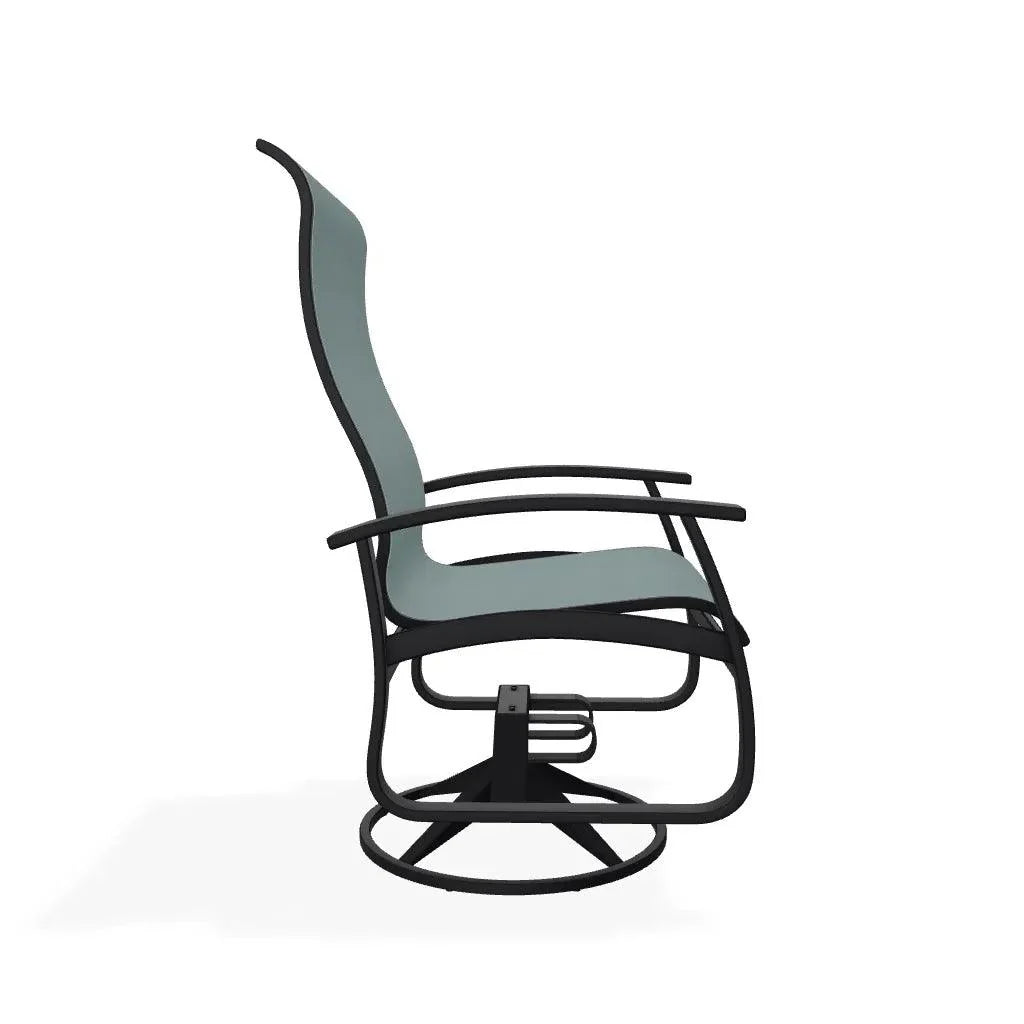 Belle Isle Swivel Rocker with Polymer Arms