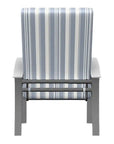 Telescope Belle Isle Deep Seat Aluminum Frame Outdoor Arm Chair