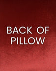D.V. Kap Hylee II Sangria Red Throw Pillow With Insert