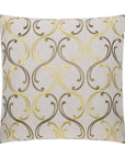 D.V. Kap Bequest Gold Throw Pillow With Insert