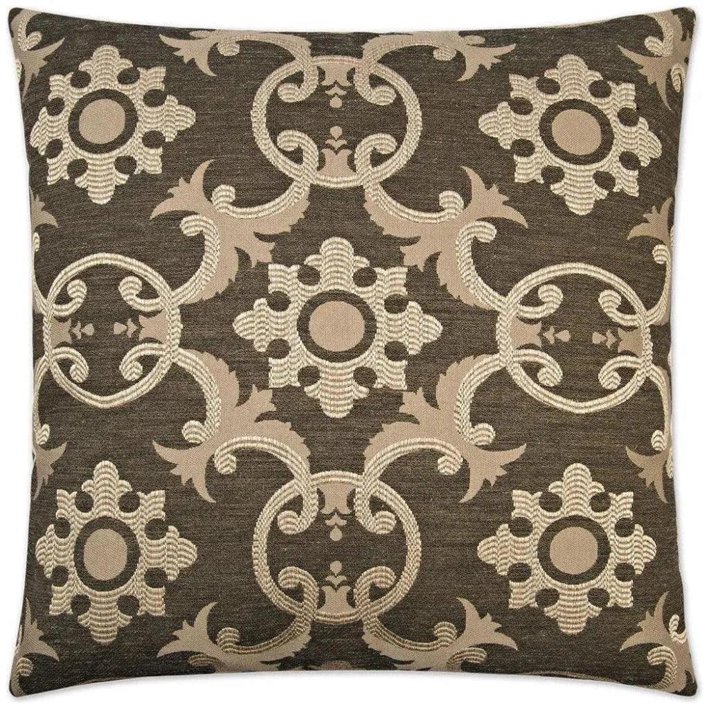 D.V. Kap Biblos Black Throw Pillow With Insert