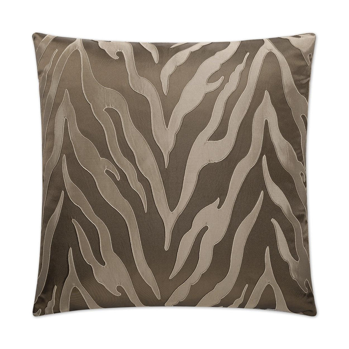 D.V. Kap Blaze Brown Throw Pillow With Insert
