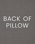 D.V. Kap Outdoor Daisy Chain Lumbar Pillow - Black