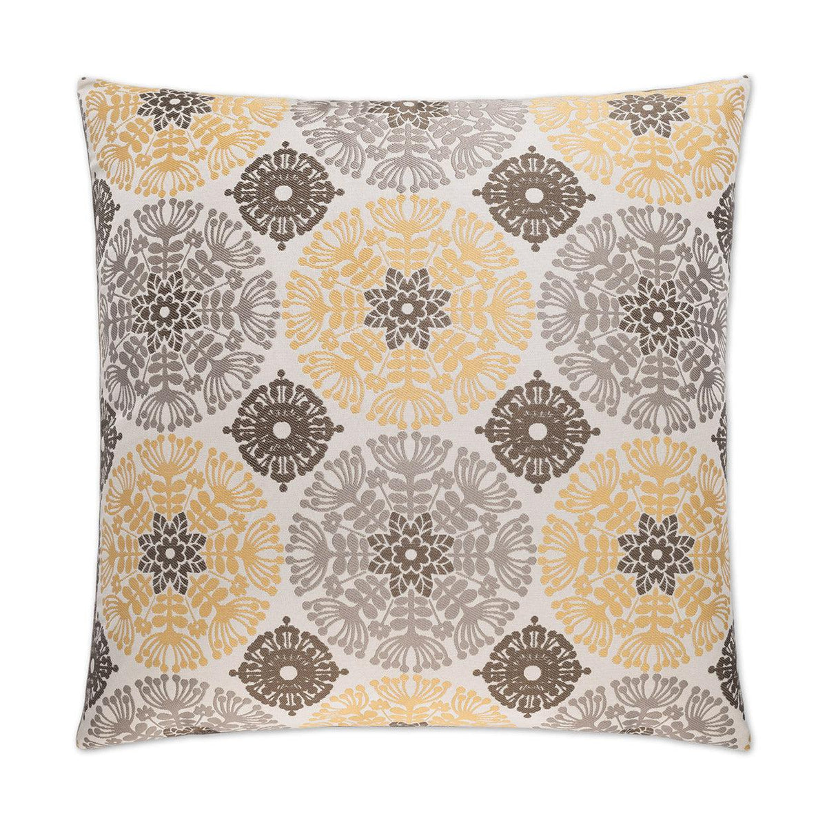 D.V. Kap Bloomers Nutella Multi Color Throw Pillow With Insert