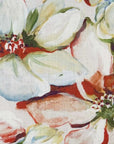 D.V. Kap Blooming Handmade Cotton Throw Pillow