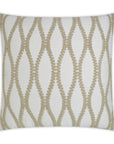 D.V. Kap Blossom Off-White Throw Pillow With Insert