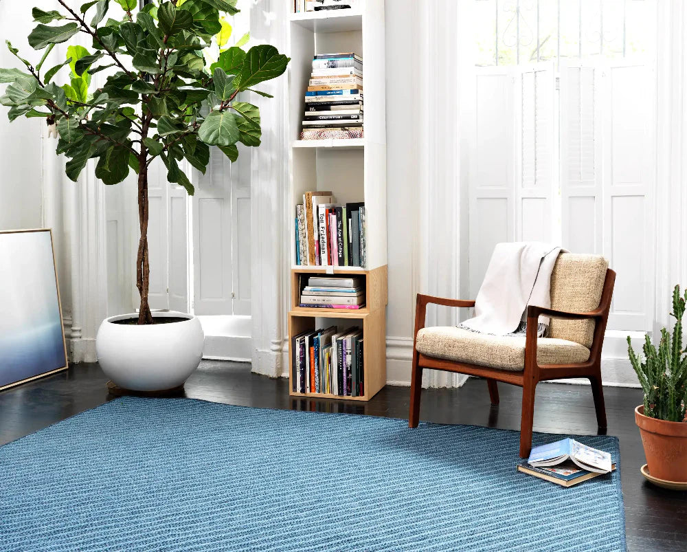 Blue Hill Textured Pattern Rugs