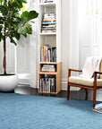 Blue Hill Textured Pattern Rugs