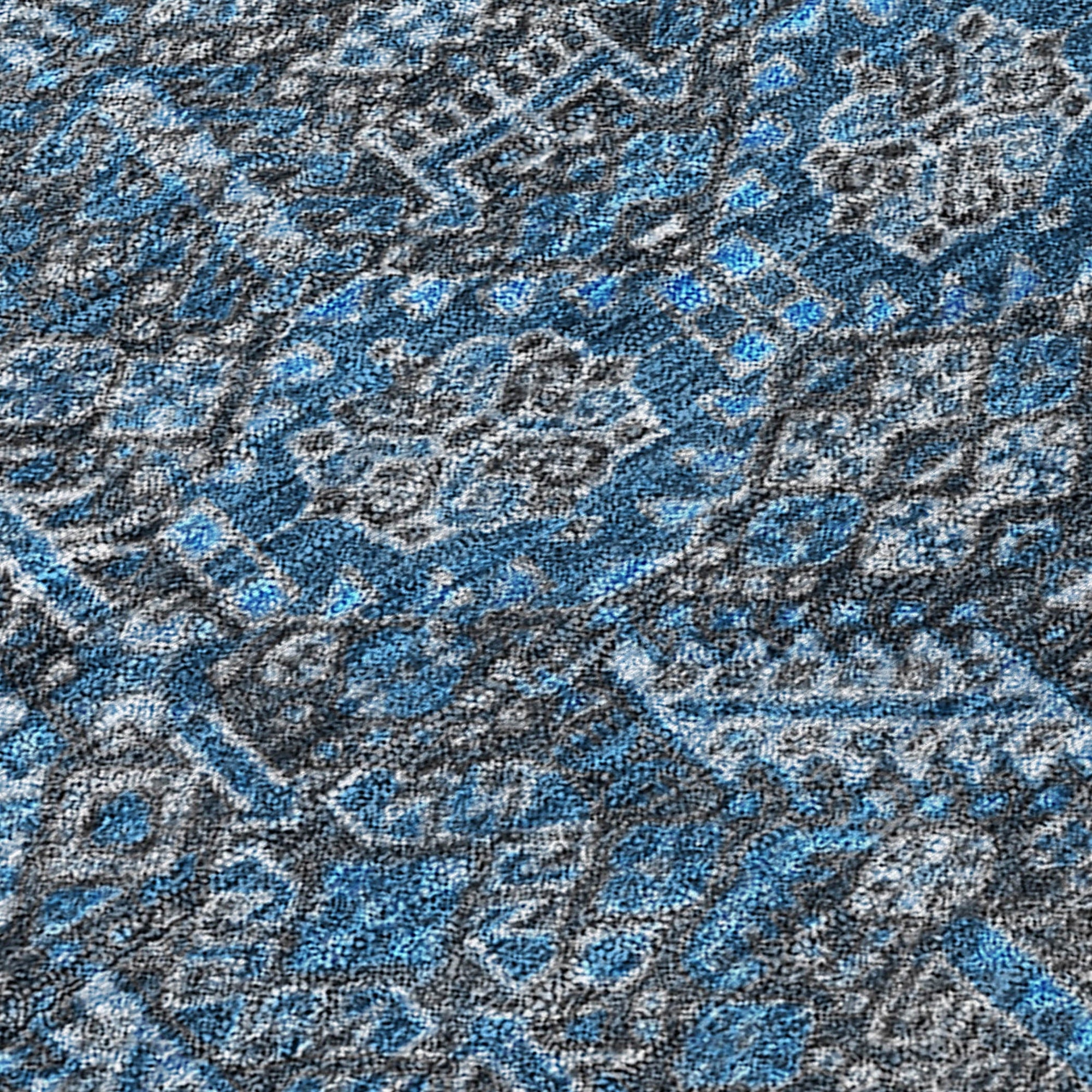 Addison Rugs Bohemian Blue Washable Indoor-Outdoor Rug