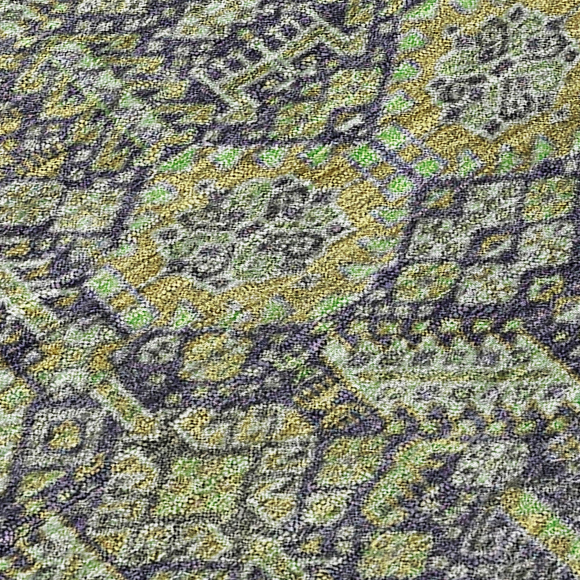 Addison Rugs Bohemian Green Washable Indoor-Outdoor Rug