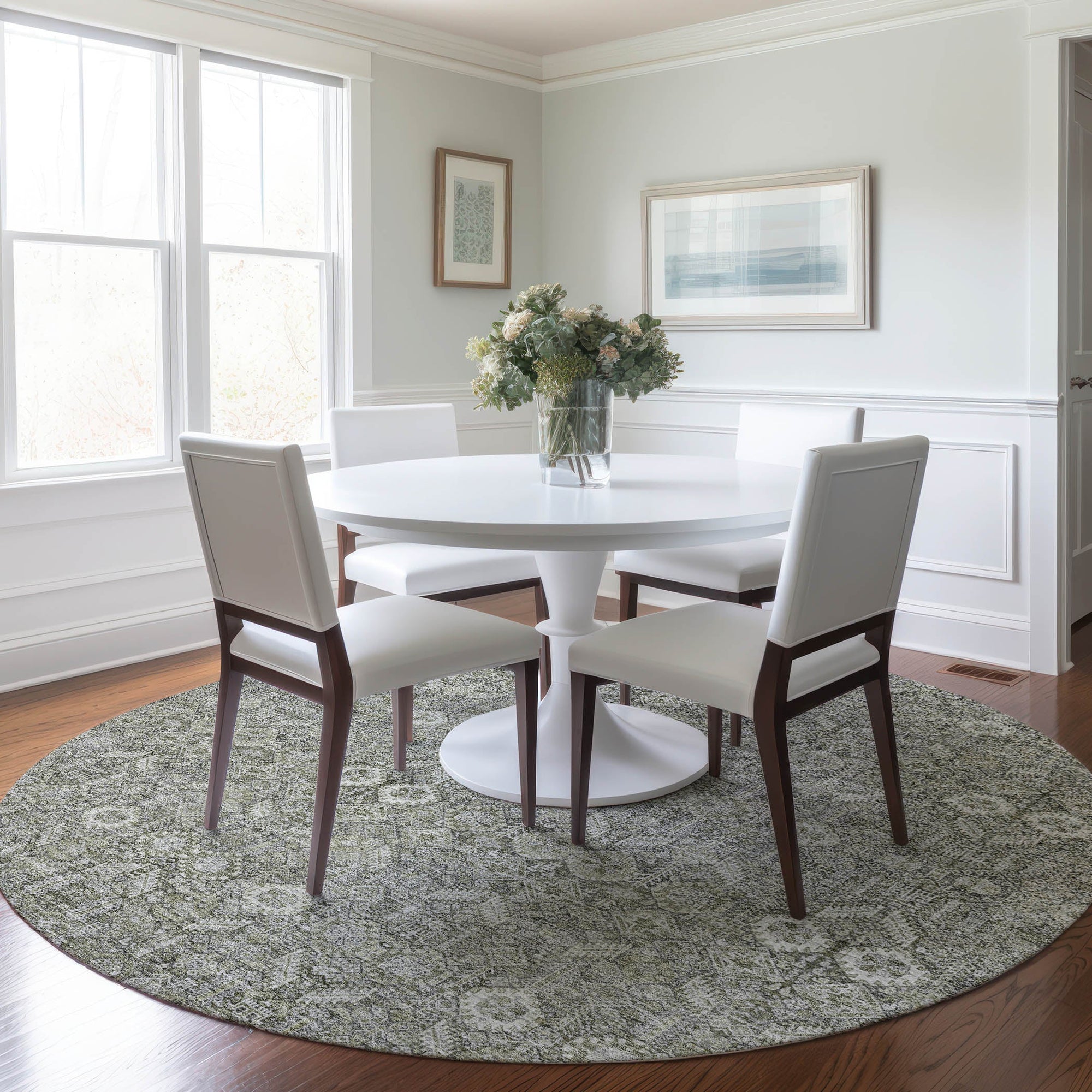 Addison Rugs Bohemian Grey Washable Indoor-Outdoor Rug
