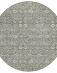 Bohemian Grey Washable Indoor-Outdoor Rug