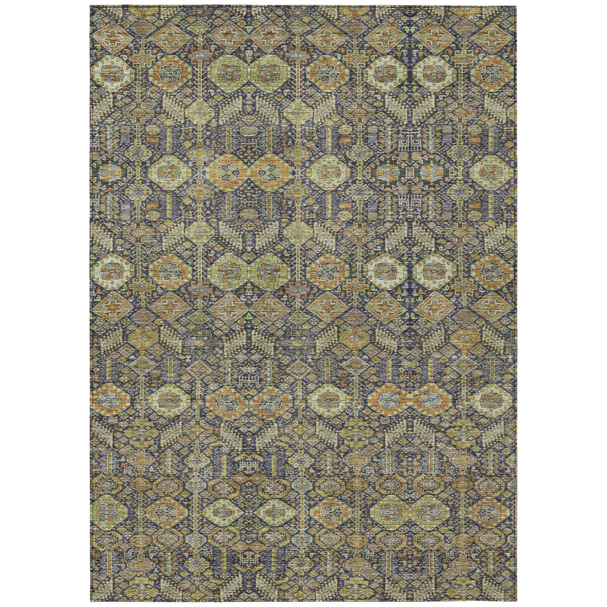 Addison Rugs Bohemian Paprika Washable Indoor-Outdoor Rug