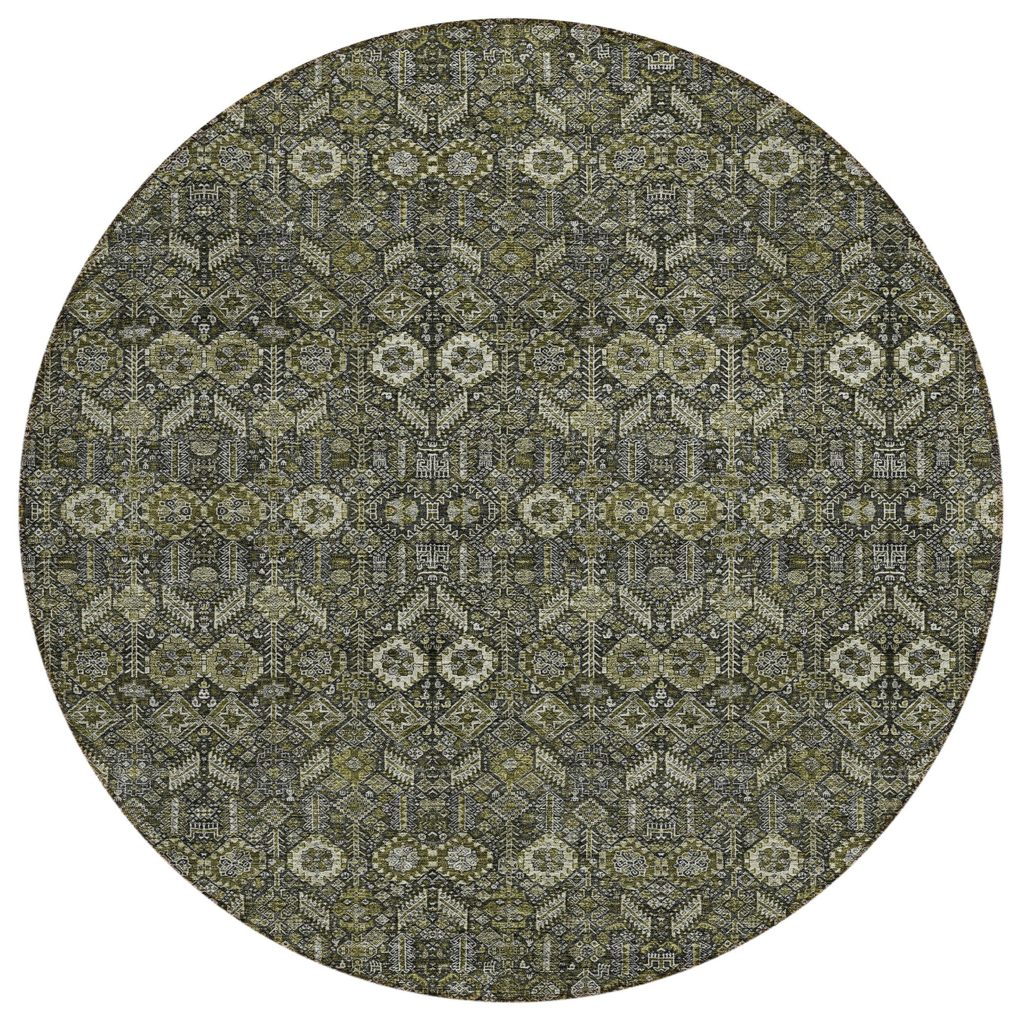 Addison Rugs Bohemian Taupe Washable Indoor-Outdoor Rug