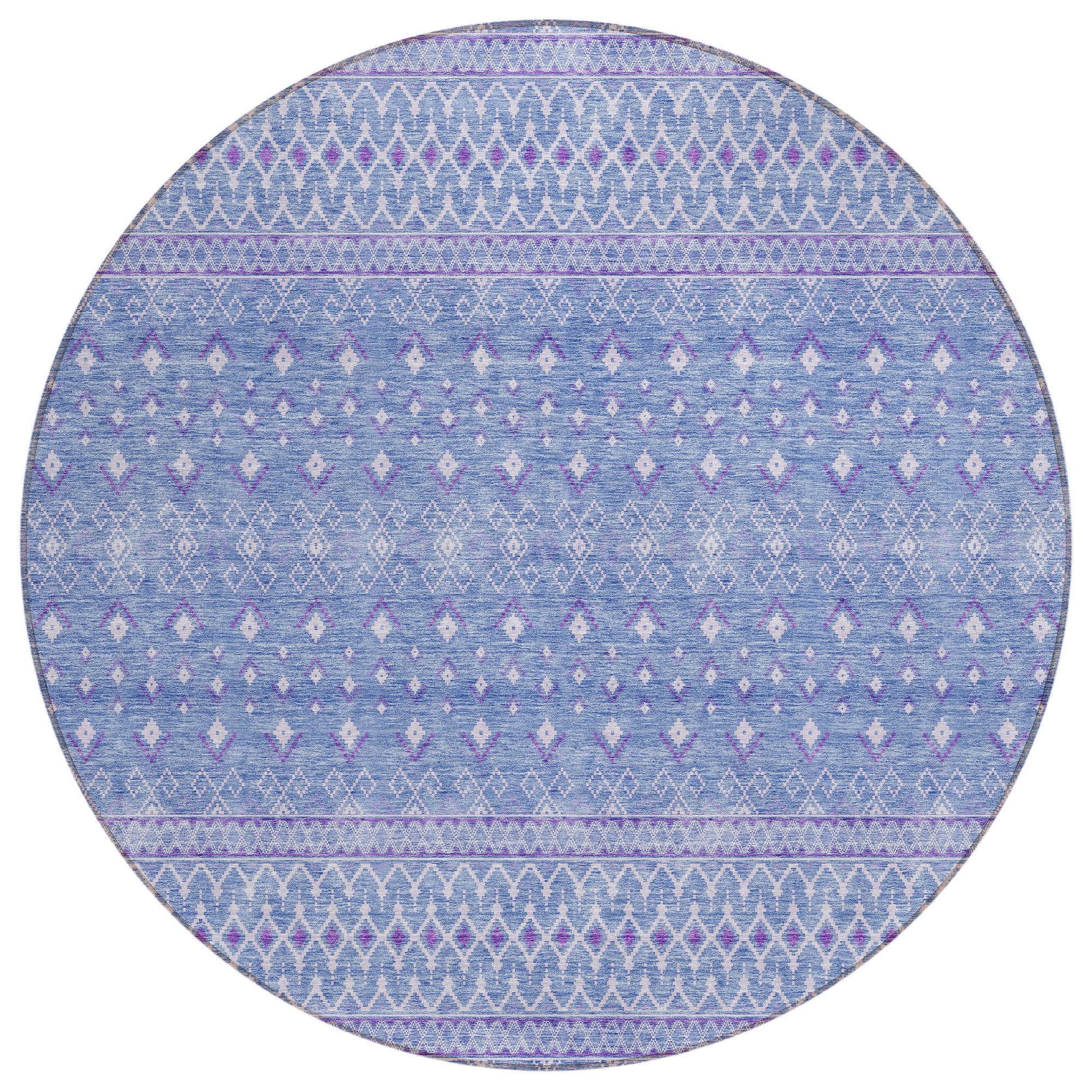 Addison Rugs Boho Blue Washable Indoor-Outdoor Rug