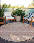 Boho Blush Washable Indoor-Outdoor Rug