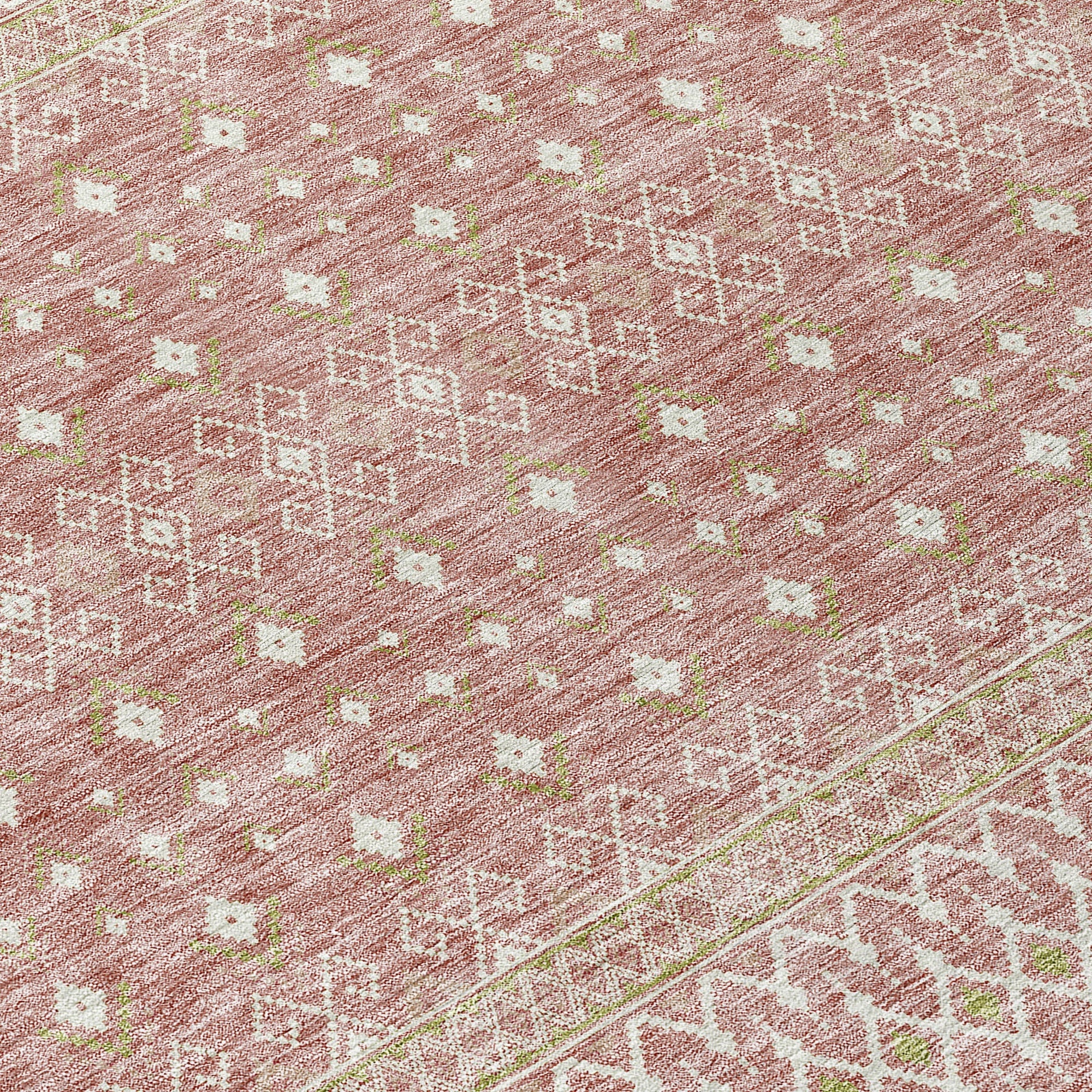 Addison Rugs Boho Blush Washable Indoor-Outdoor Rug