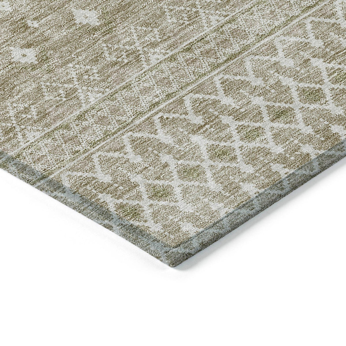 Addison Rugs Boho Brown Washable Indoor-Outdoor Rug