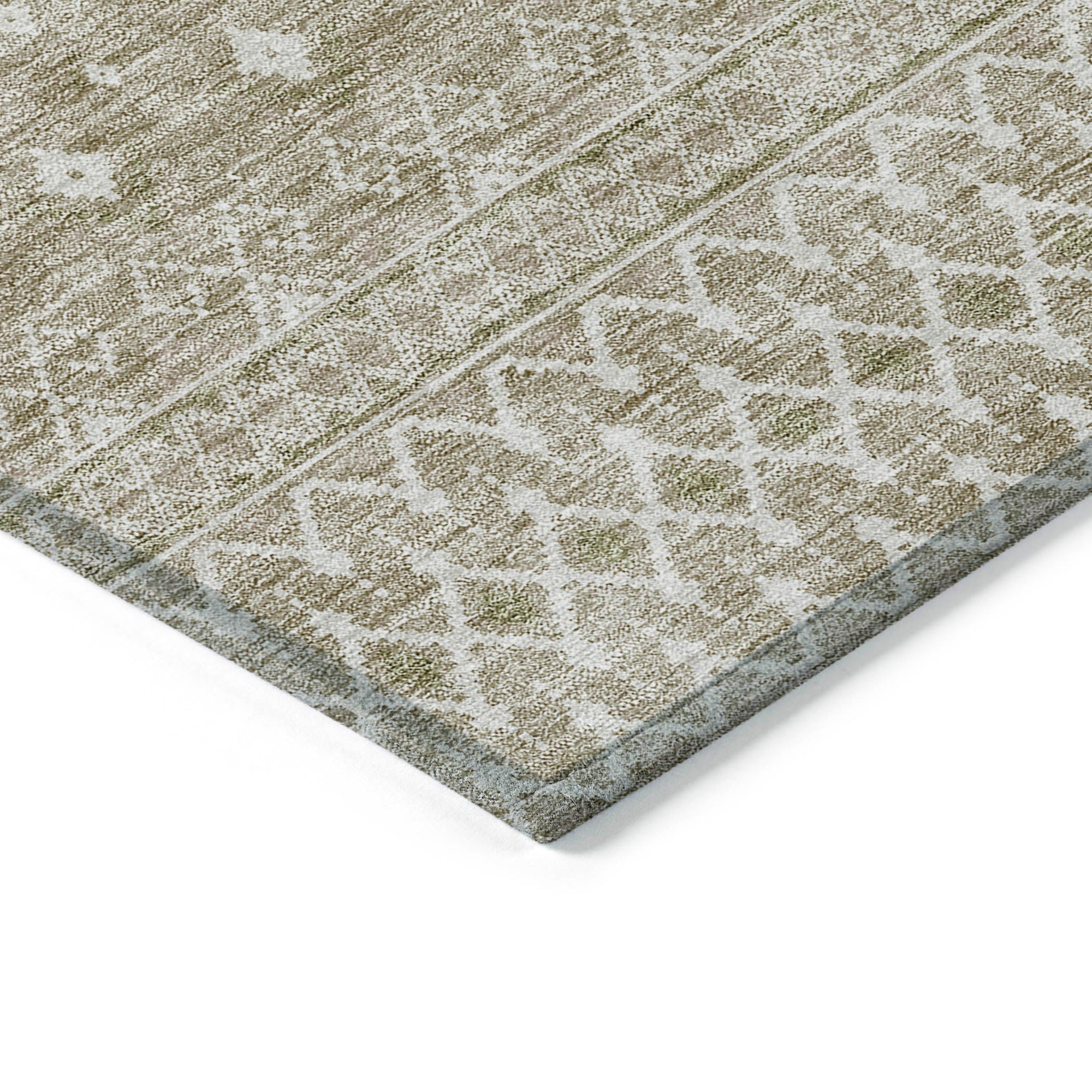 Addison Rugs Boho Brown Washable Indoor-Outdoor Rug