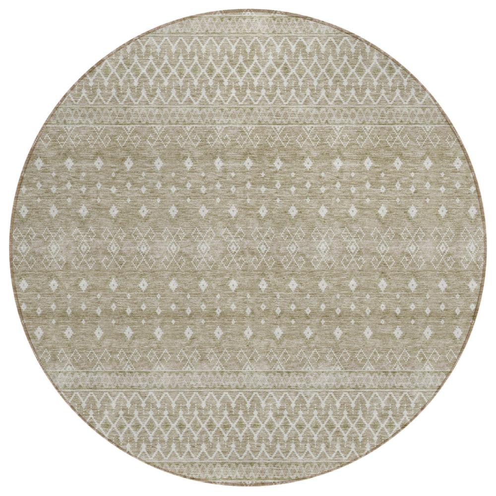 Addison Rugs Boho Brown Washable Indoor-Outdoor Rug