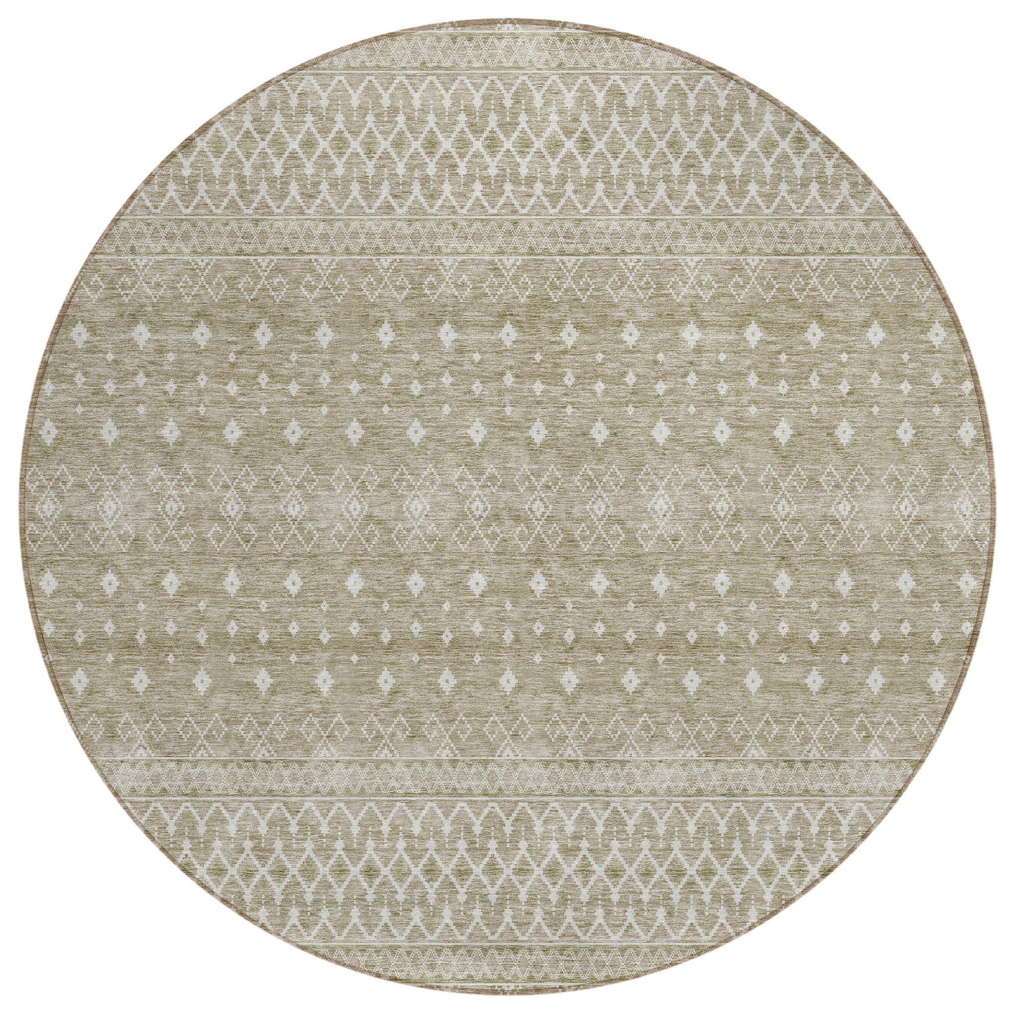 Addison Rugs Boho Brown Washable Indoor-Outdoor Rug