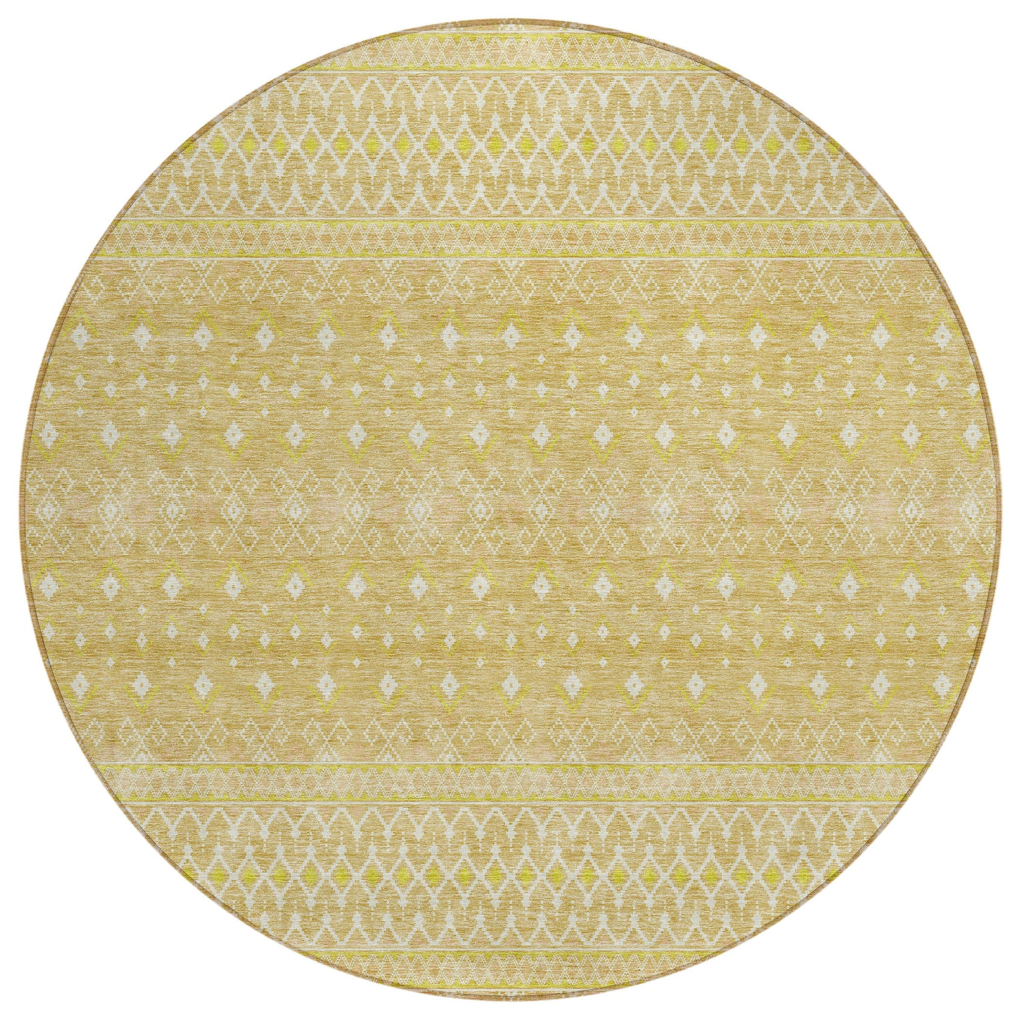 Addison Rugs Boho Gold Washable Indoor-Outdoor Rug