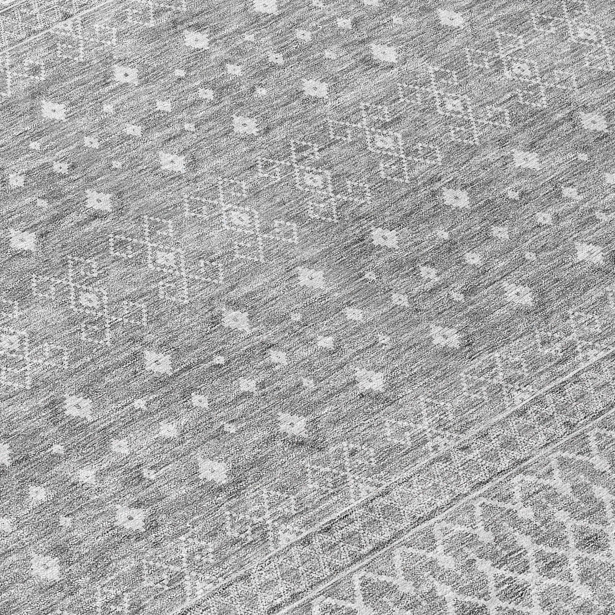 Addison Rugs Boho Grey Washable Indoor-Outdoor Rug
