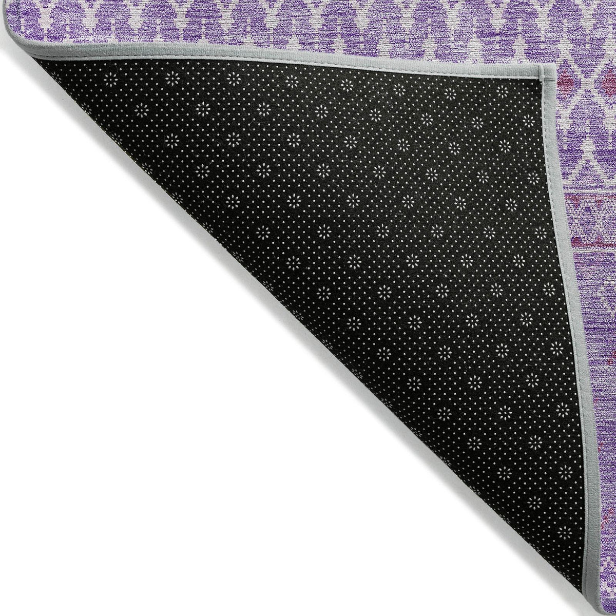 Addison Rugs Boho Purple Washable Indoor-Outdoor Rug