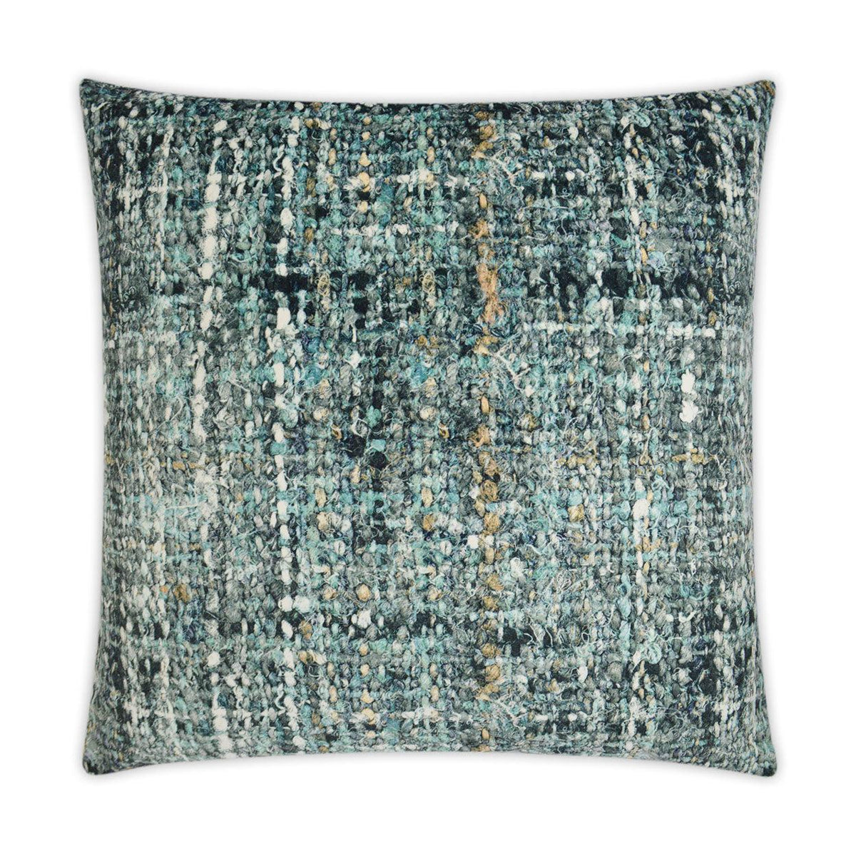 D.V. Kap Boucle Seascape Teal Throw Pillow With Insert