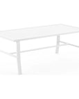Bristol Aluminum Outdoor Coffee Table-Outdoor Coffee Tables-Sunset West-LOOMLAN