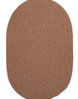 Bristol Simple Designed Oval Rugs