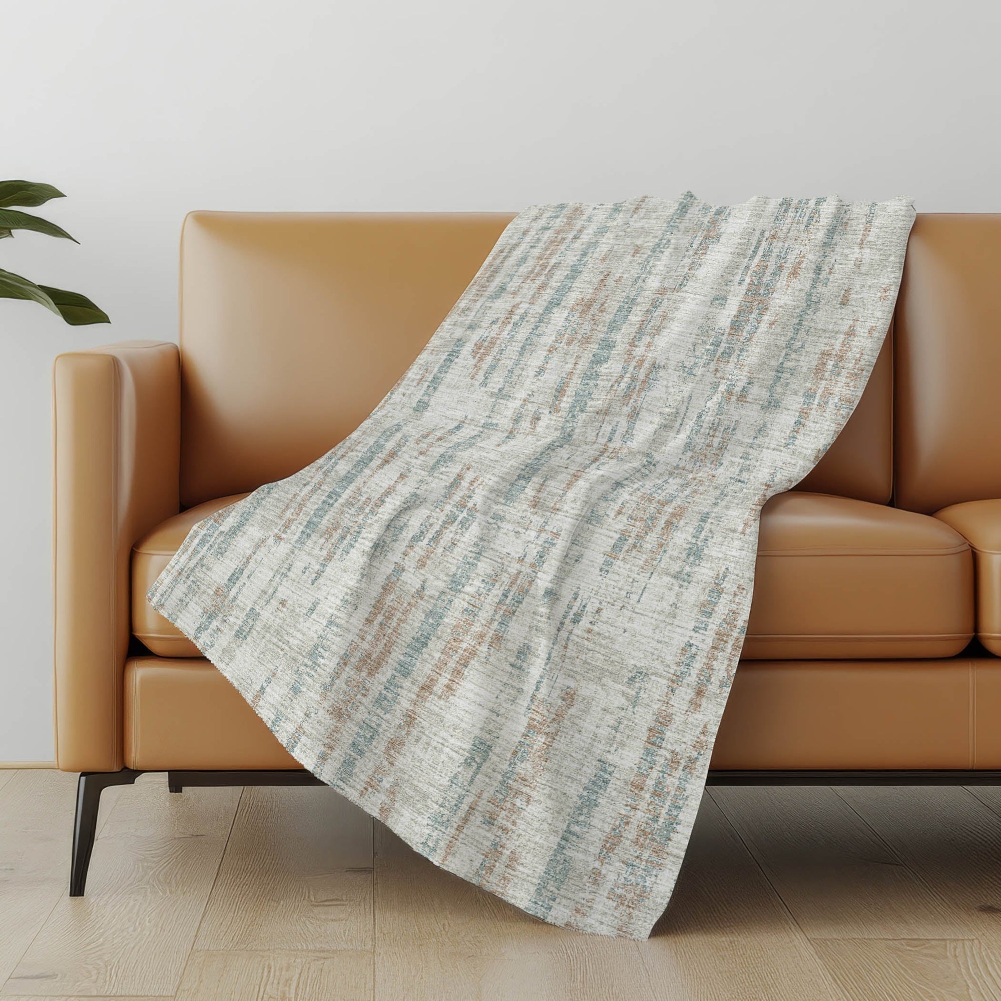 Addison Rugs Broken Bars 50" x 70" Throw Blanket