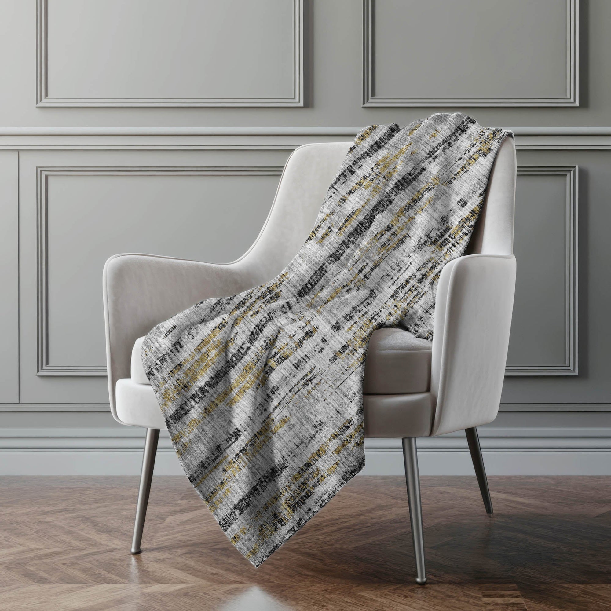 Addison Rugs Broken Bars 50" x 70" Throw Blanket