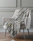 Broken Bars 50" x 70" Throw Blanket