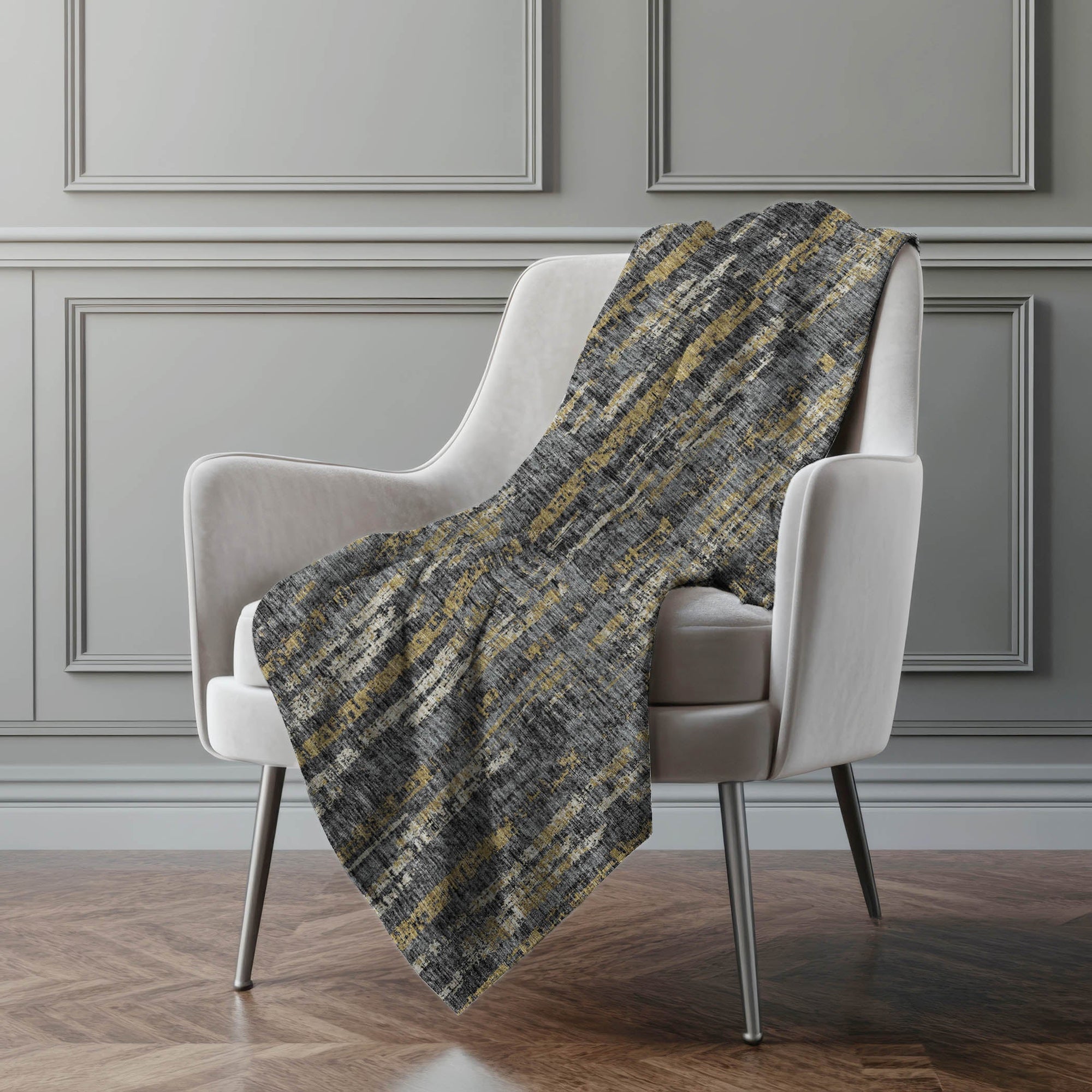 Addison Rugs Broken Bars 50" x 70" Throw Blanket