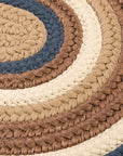 Brooklyn Modern Oval Outdoor Rugs