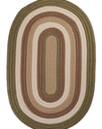 Brooklyn Modern Oval Outdoor Rugs