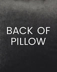 D.V. Kap Brush Gesture Black Throw Pillow With Insert
