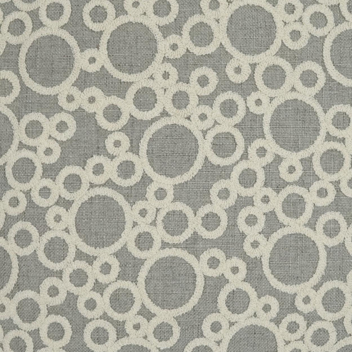 D.V. Kap Bubbles Grey Throw Pillow With Insert