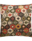 D.V. Kap Bulan Multi Color Throw Pillow With Insert