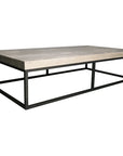 Marin Wooden Rectangular Coffee Table