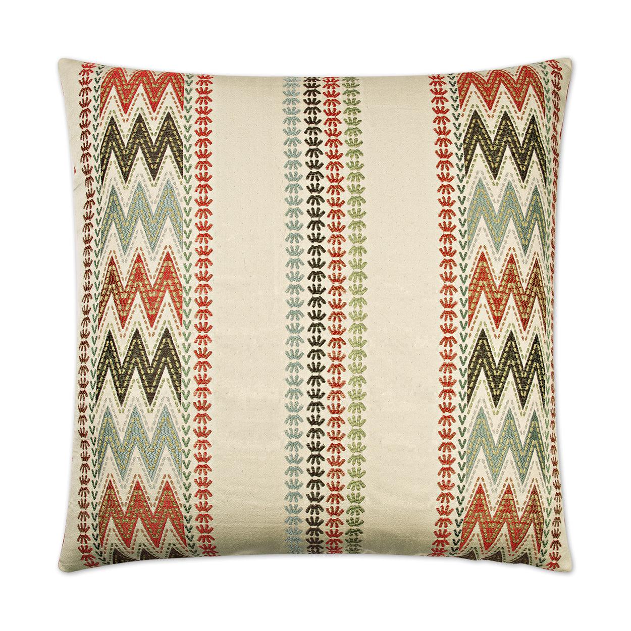 D.V. Kap Caftan Multi Color Throw Pillow With Insert