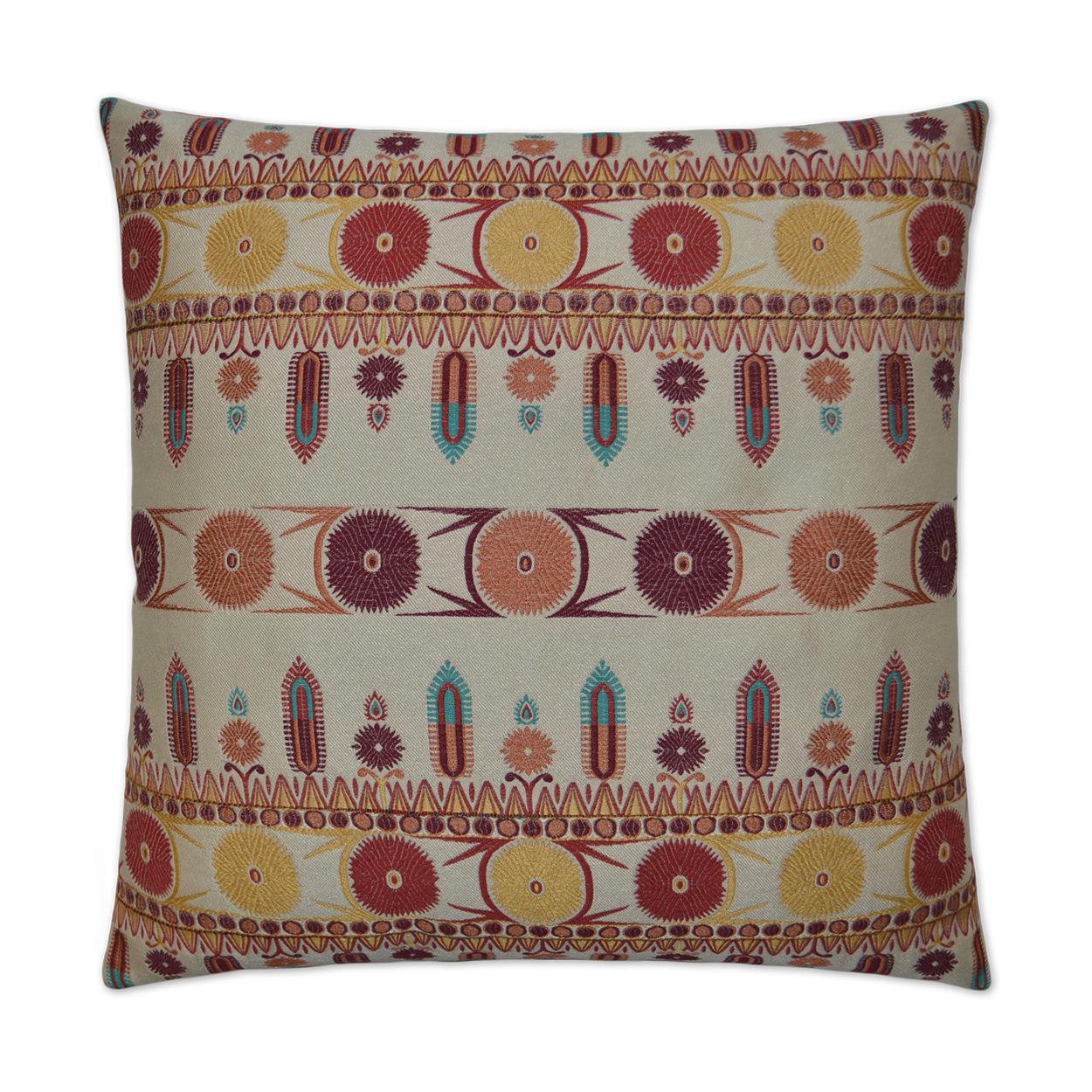 D.V. Kap Calliope Red Throw Pillow With Insert