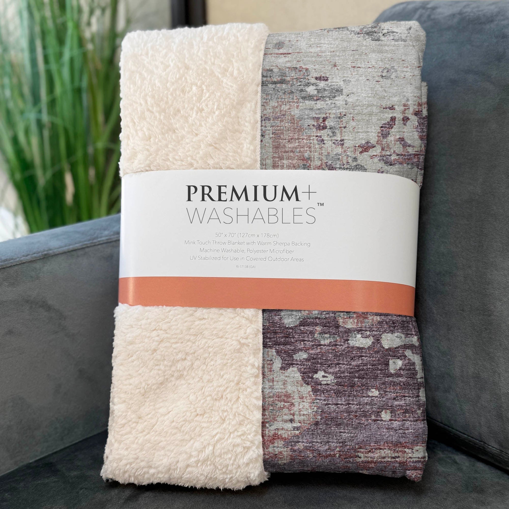 Addison Rugs Calm Geometry 50" x 70" Throw Blanket
