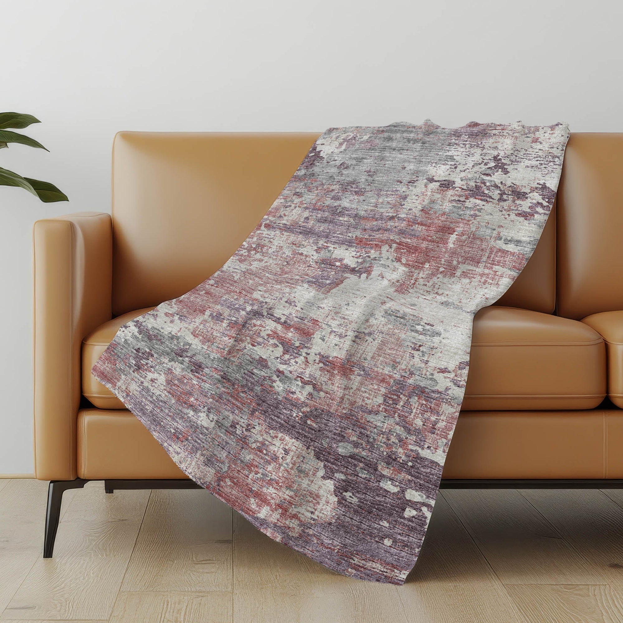 Addison Rugs Calm Geometry 50" x 70" Throw Blanket