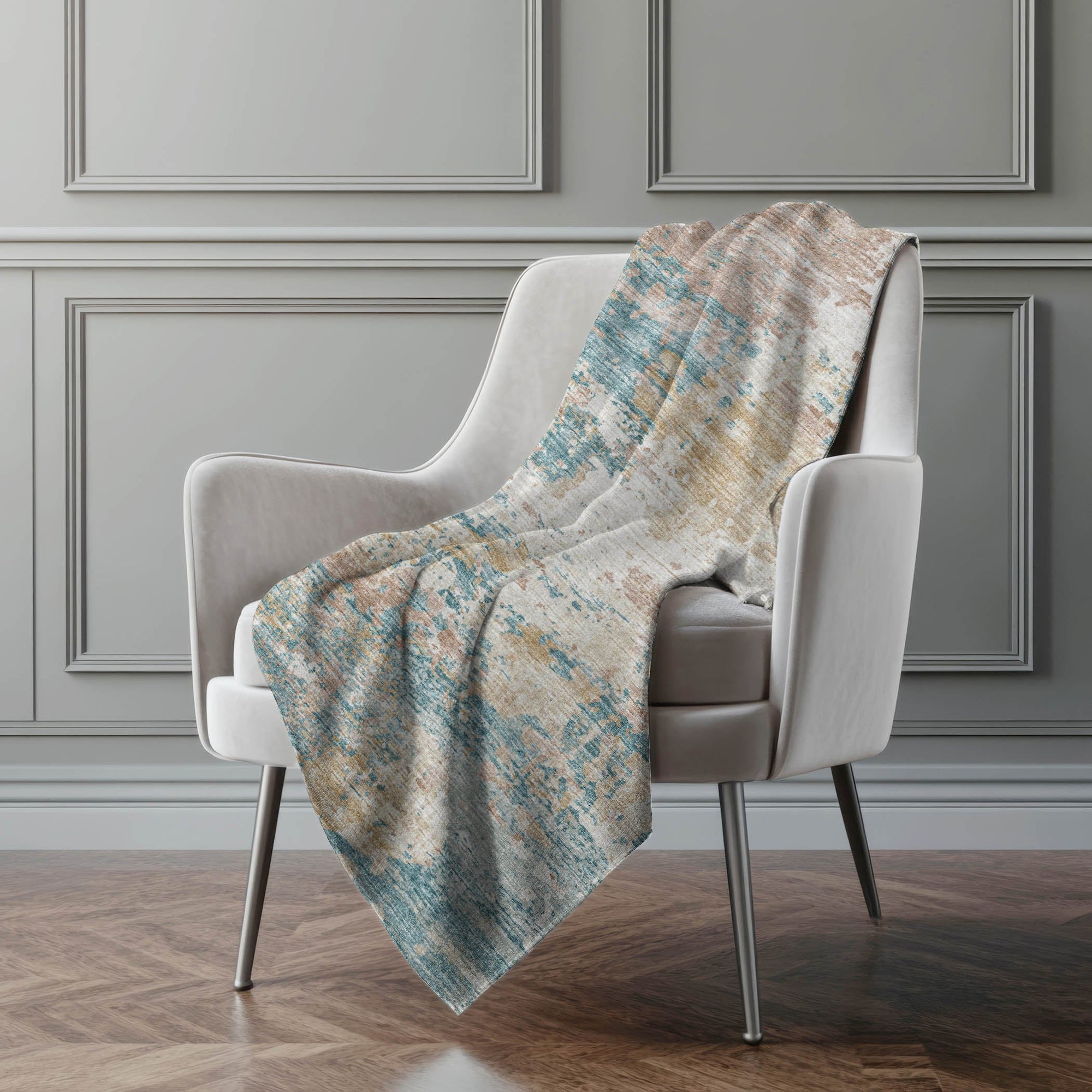 Addison Rugs Calm Geometry 50" x 70" Throw Blanket