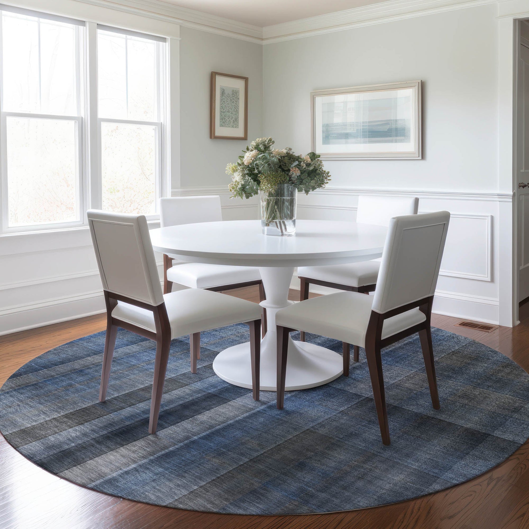Addison Rugs Calm Mirage Blue Washable Indoor-Outdoor Rug