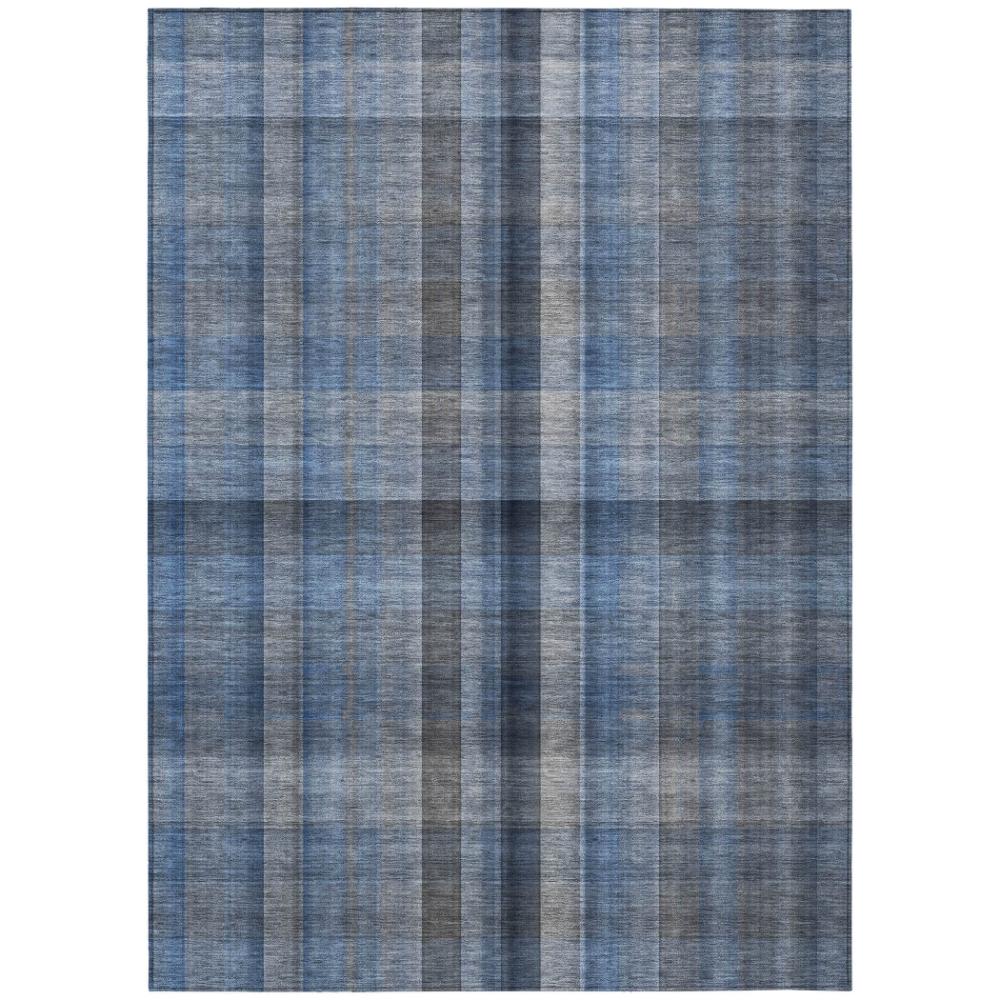 Addison Rugs Calm Mirage Blue Washable Indoor-Outdoor Rug