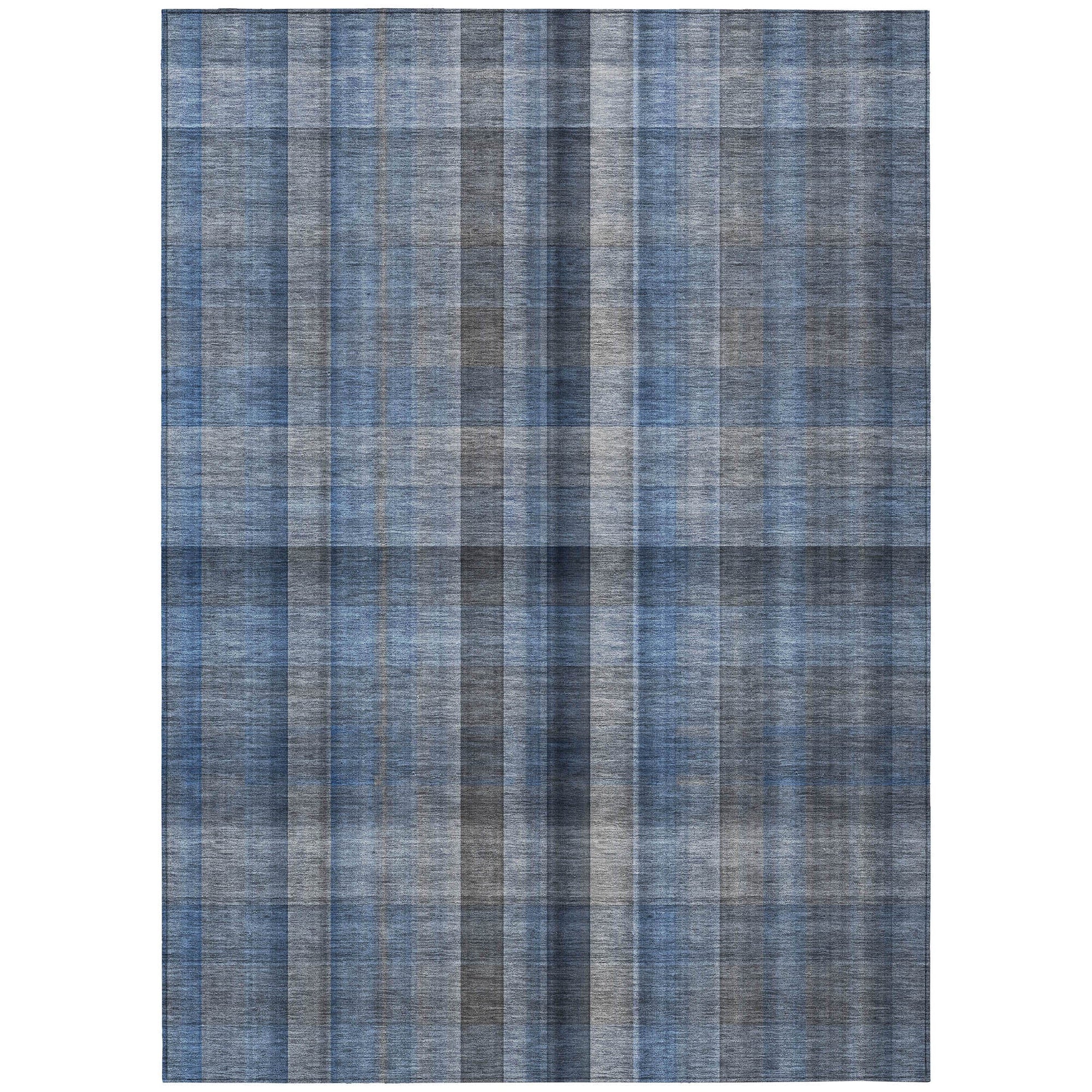 Addison Rugs Calm Mirage Blue Washable Indoor-Outdoor Rug