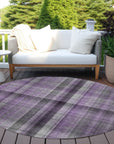 Addison Rugs Calm Mirage Purple Washable Indoor-Outdoor Rug
